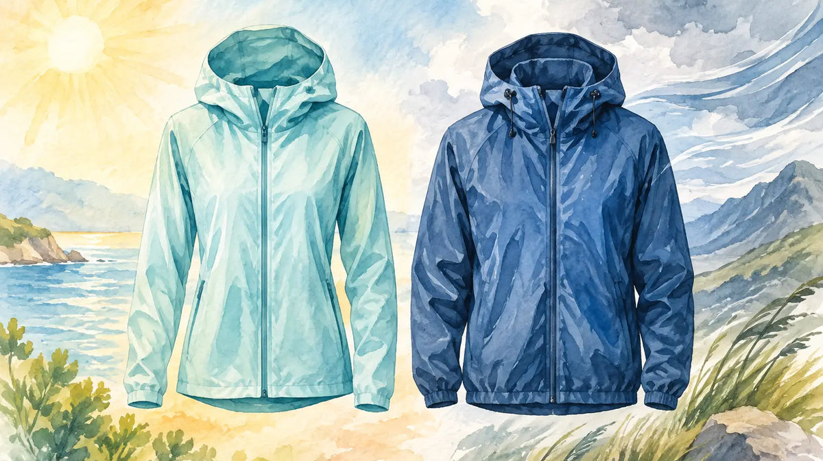 UPF Jackets Versus Windbreakers: Which to Wear?