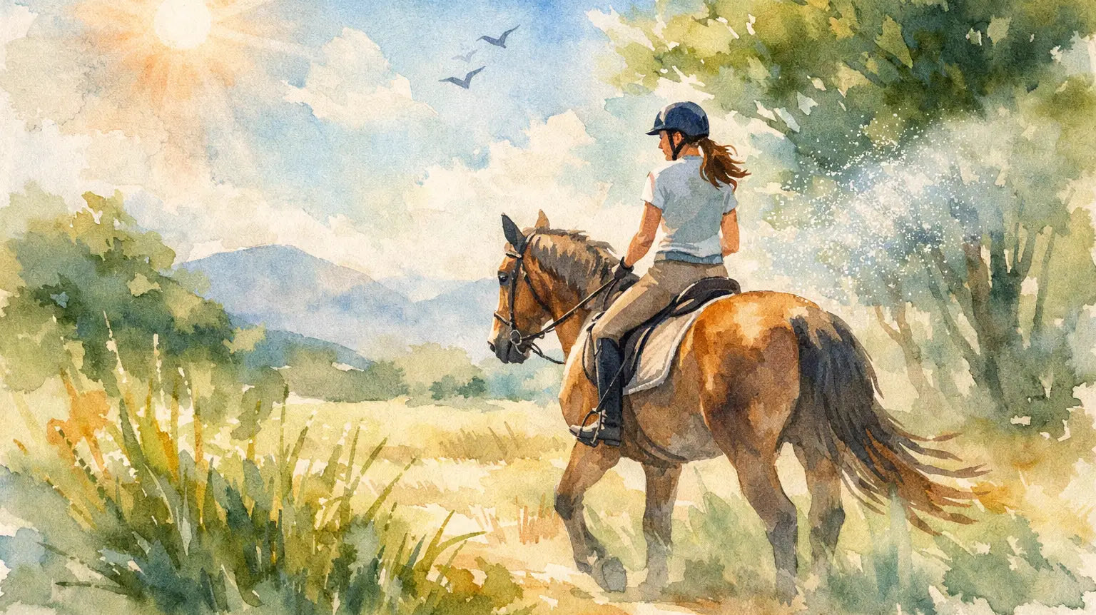 How to Stay Cool Horseback Riding This Summer
