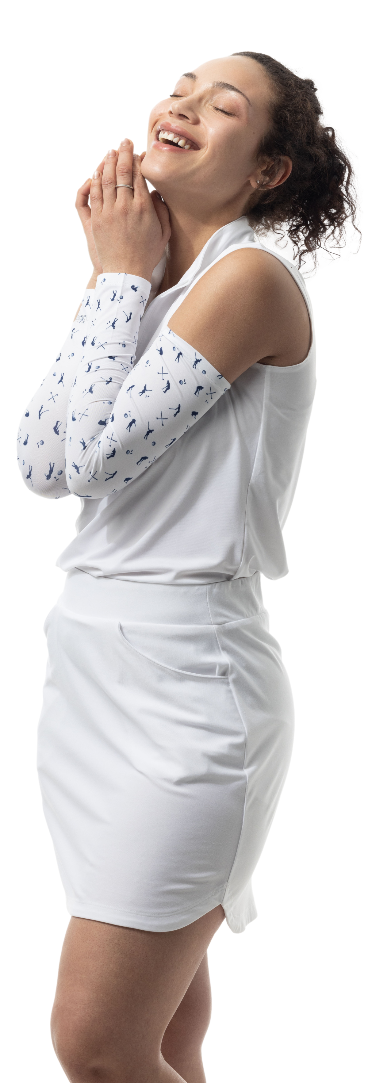 SUN-SLEEVES. SUN PROTECTIVE COOLING. A PUTTABOVE NAVY. 900015 - SanSoleil