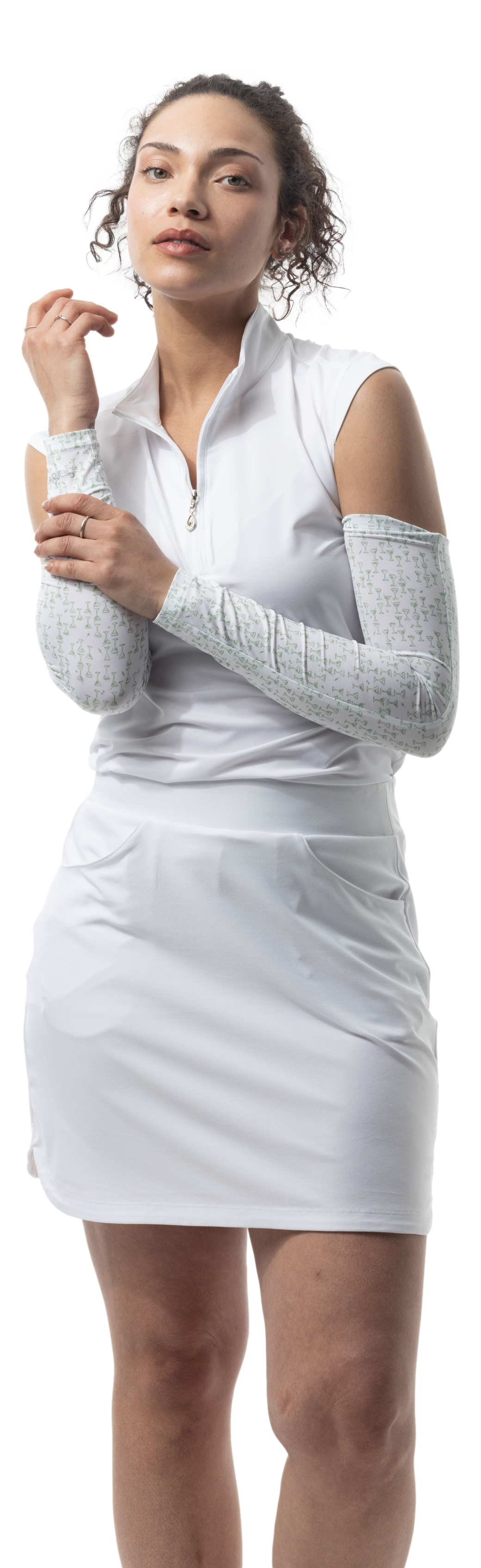 SUN-SLEEVES. SUN PROTECTIVE COOLING. DIRTY MAR GREEN. 900015 - SanSoleil