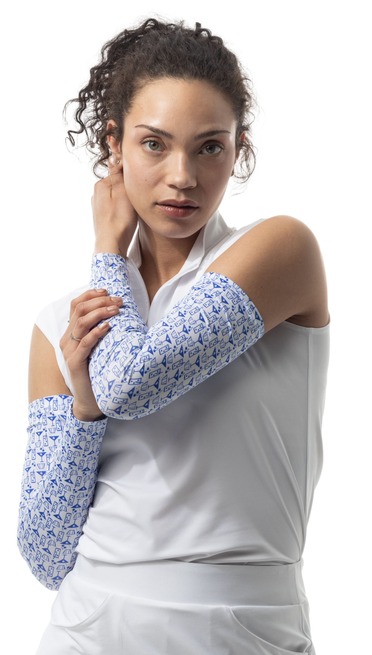 SUN-SLEEVES. SUN PROTECTIVE COOLING. MIXOLOGY COLBALT. 900015 - SanSoleil