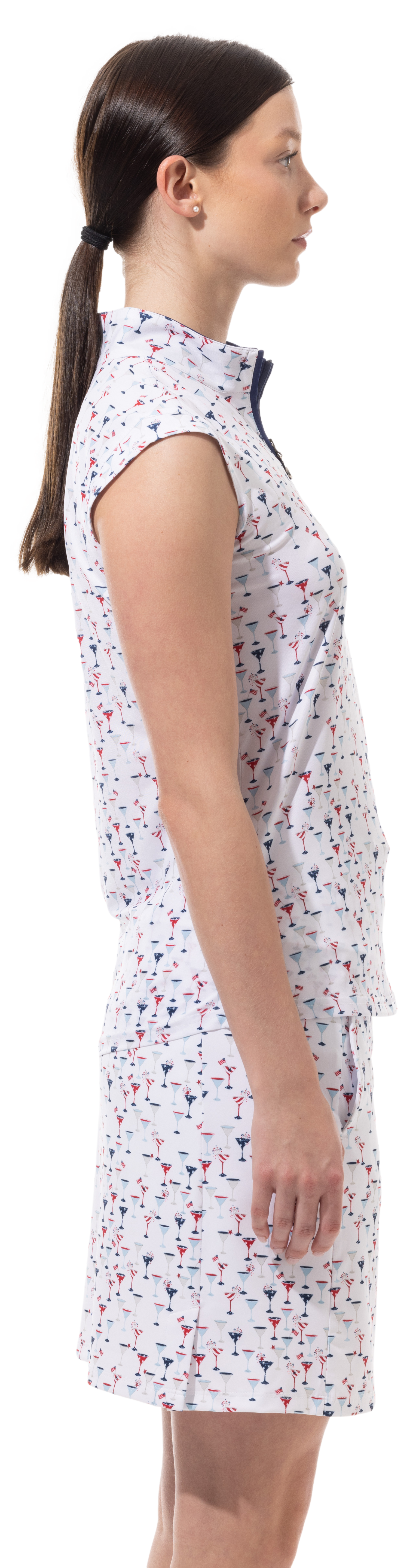 SOLCOOL SLEEVELESS MOCK. LIBERTINI. 900471 - SanSoleil