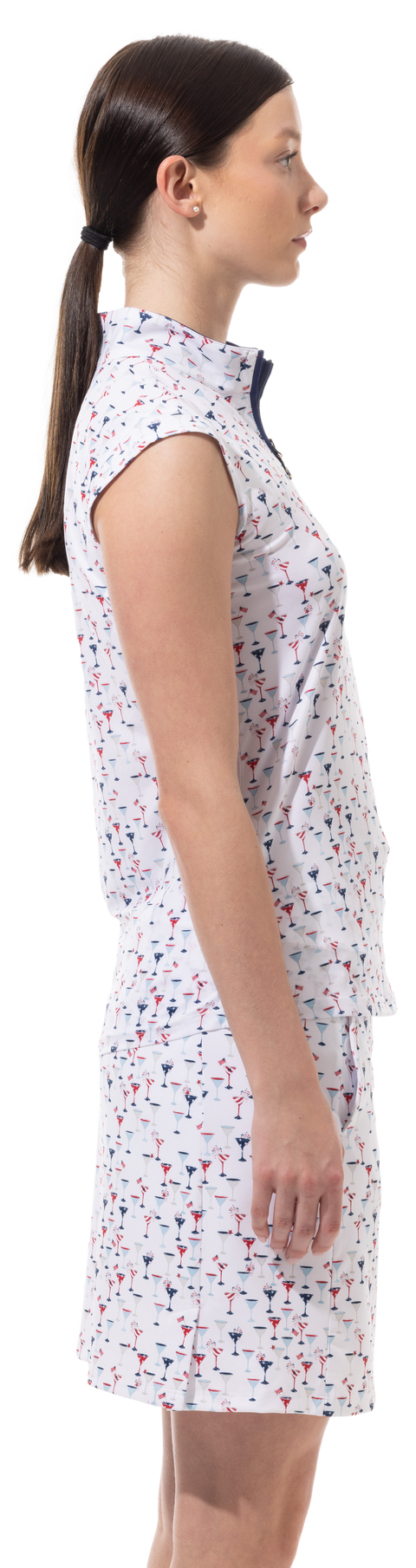 SOLCOOL SLEEVELESS MOCK. LIBERTINI. 900471 - SanSoleil