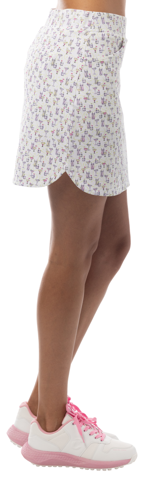 SANSOLEIL 17" GOLF SKORT. CADDY COOLER. MULTI. 900225