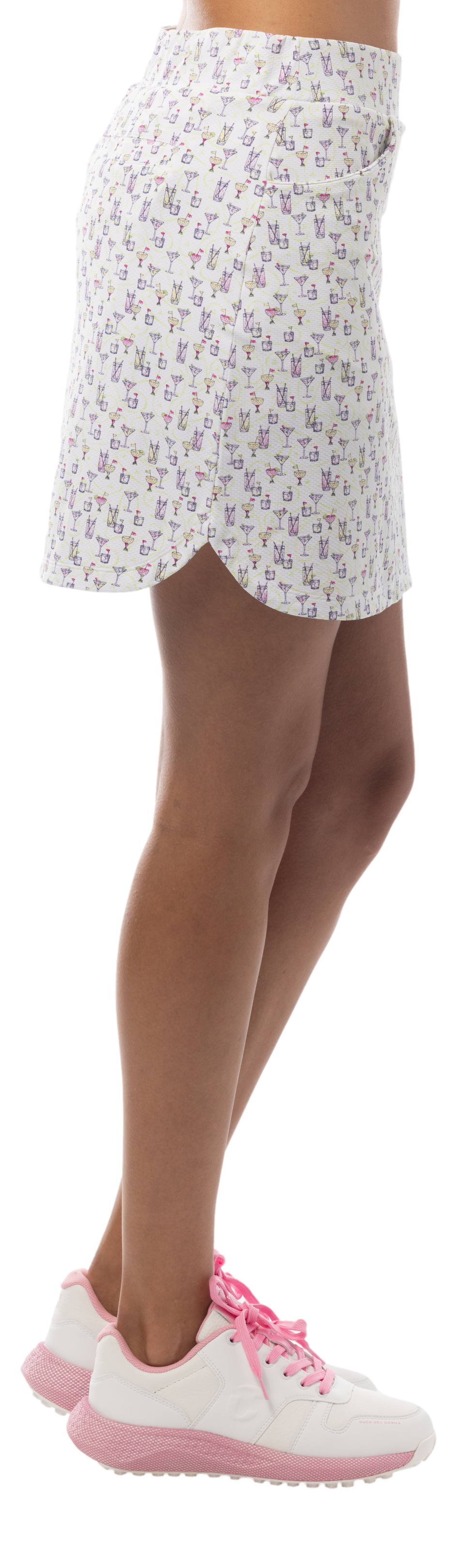 SANSOLEIL 17" GOLF SKORT. CADDY COOLER. MULTI. 900225 - SanSoleil