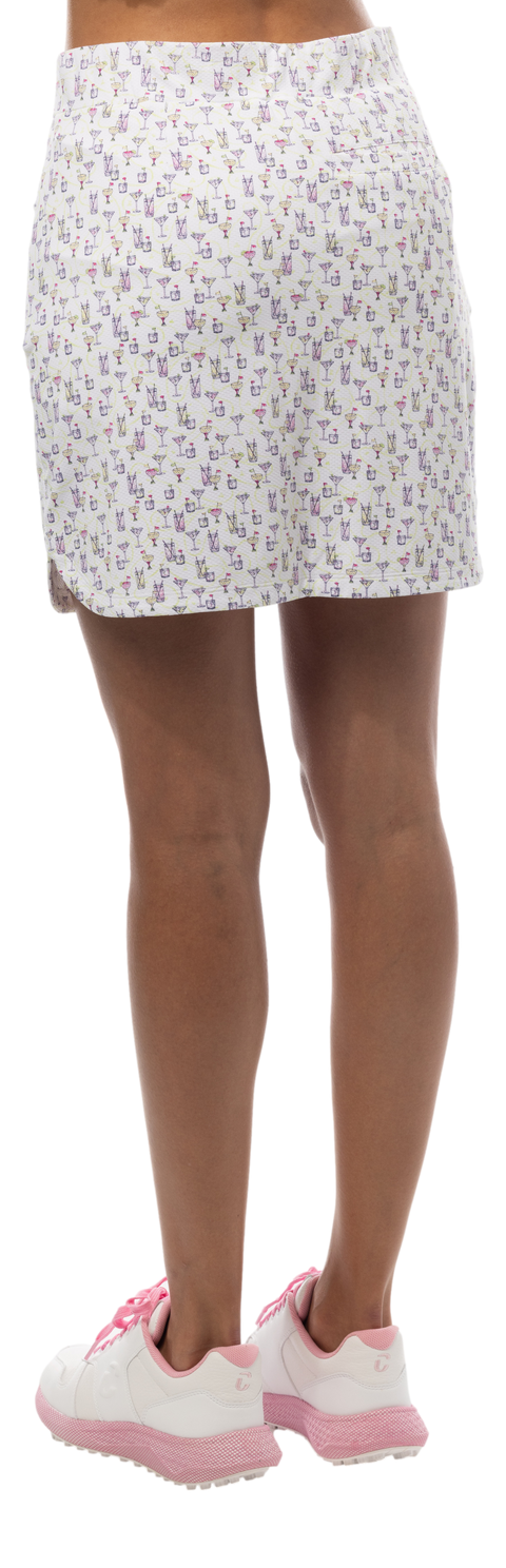 SANSOLEIL 17" GOLF SKORT. CADDY COOLER. MULTI. 900225