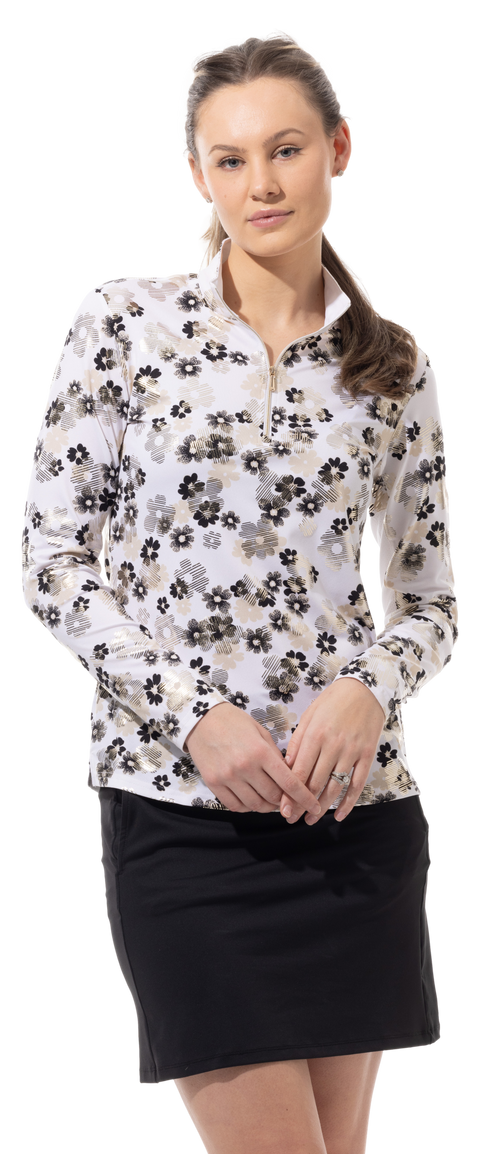 SOLSHINE MOCK. 900320-MAISY. BLACK AND GOLD