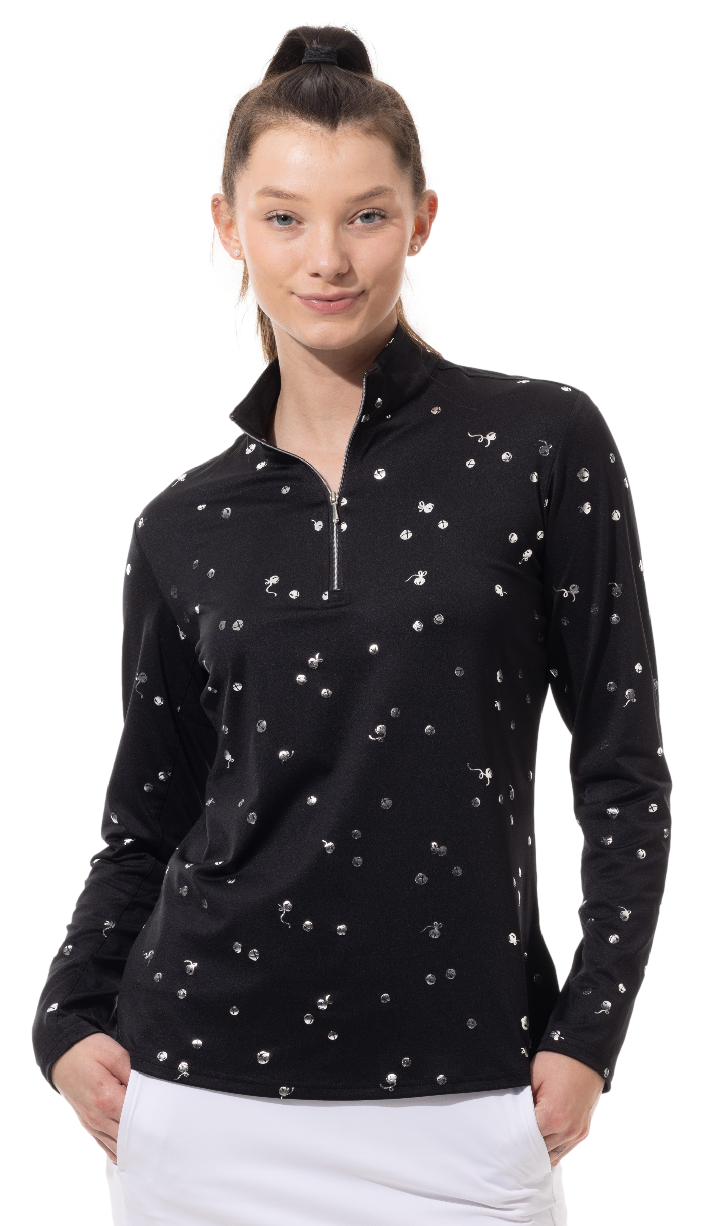 SolShine Mock. Sleigh Bells. Black Silver. 900320