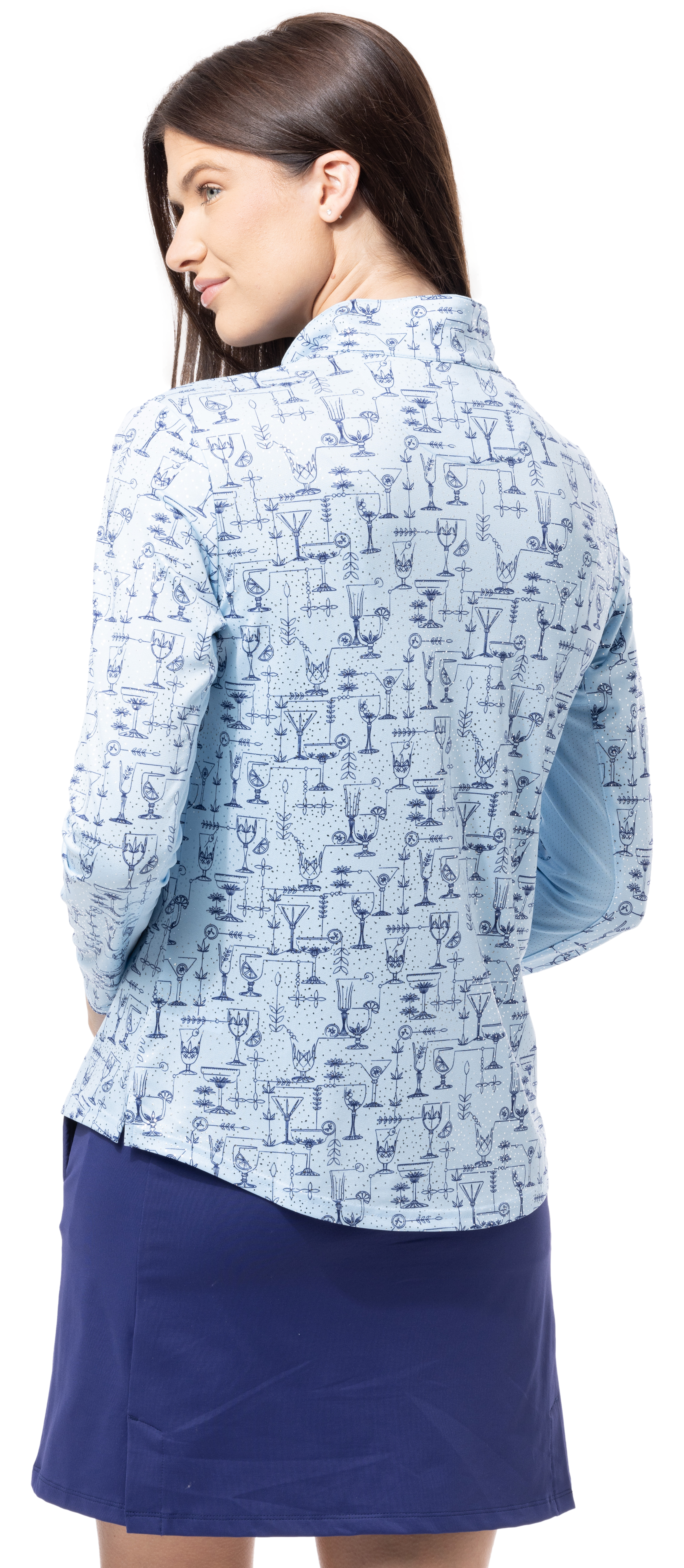 SOLSHINE MOCK. ETCHED. BLUE SILVER. 900320 - SanSoleil