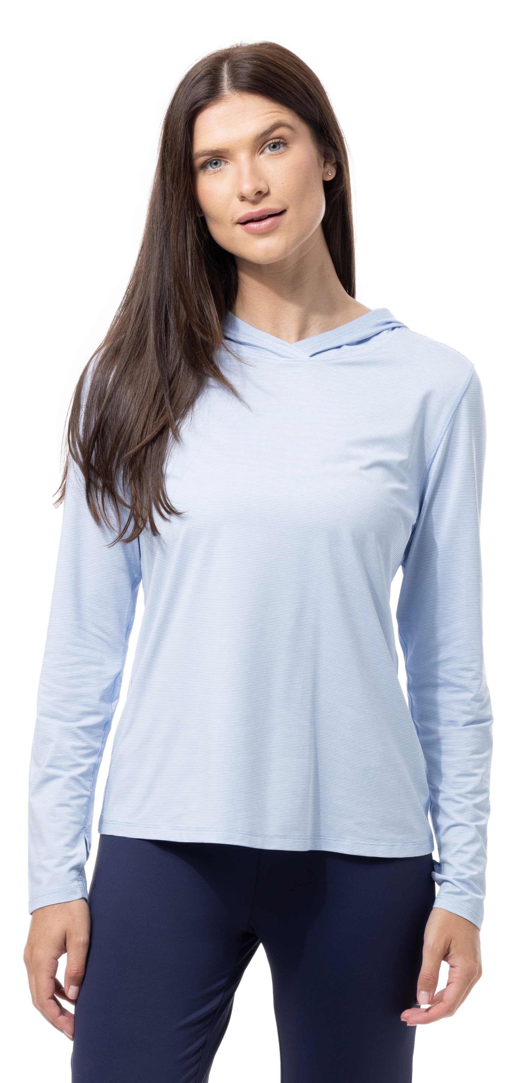 SOLTEK ICE STRIPE HOODIE. MALIBU BLUE. 900451MM