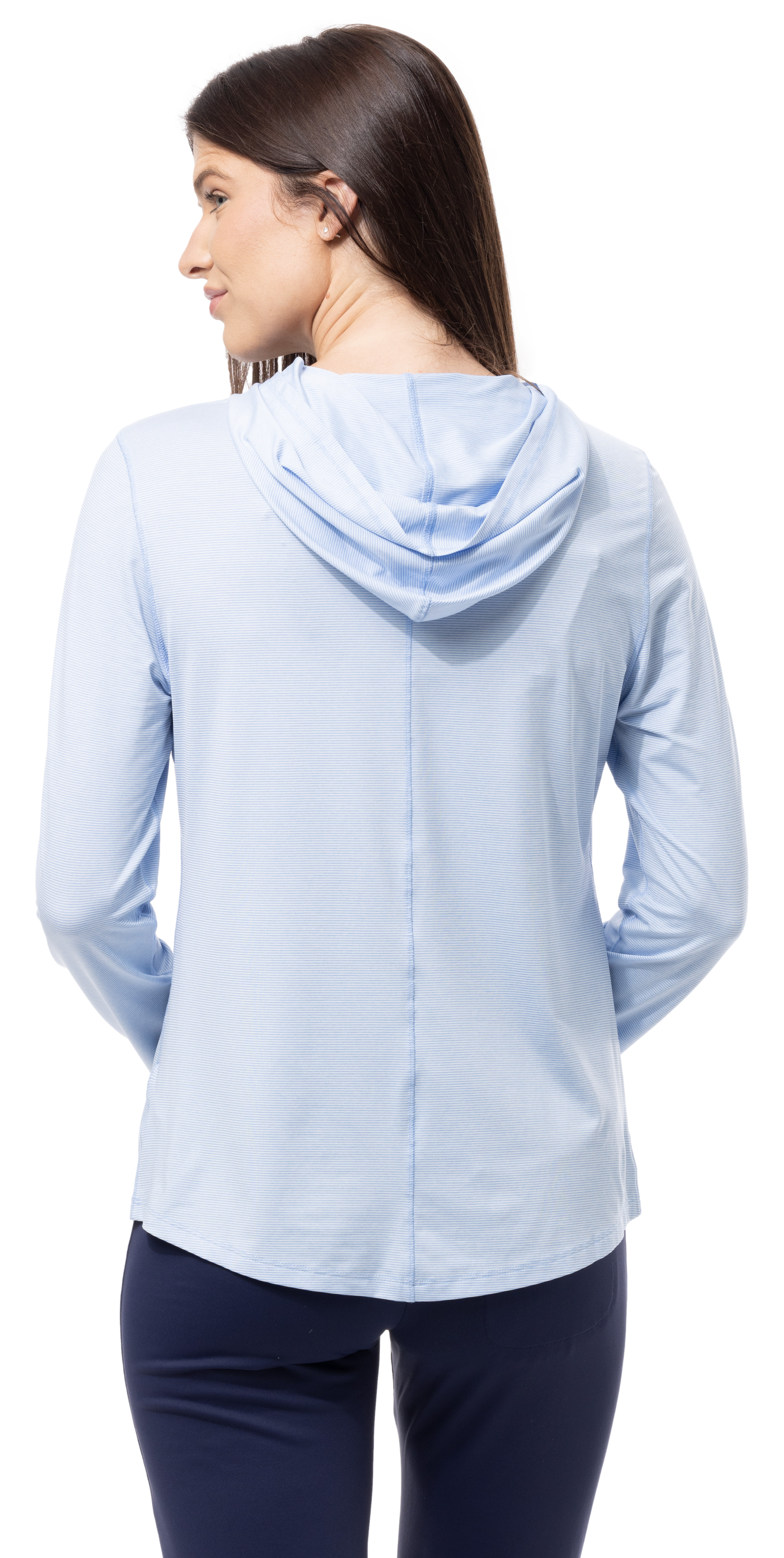 SOLTEK ICE STRIPE HOODIE. MALIBU BLUE. 900451MM - SanSoleil