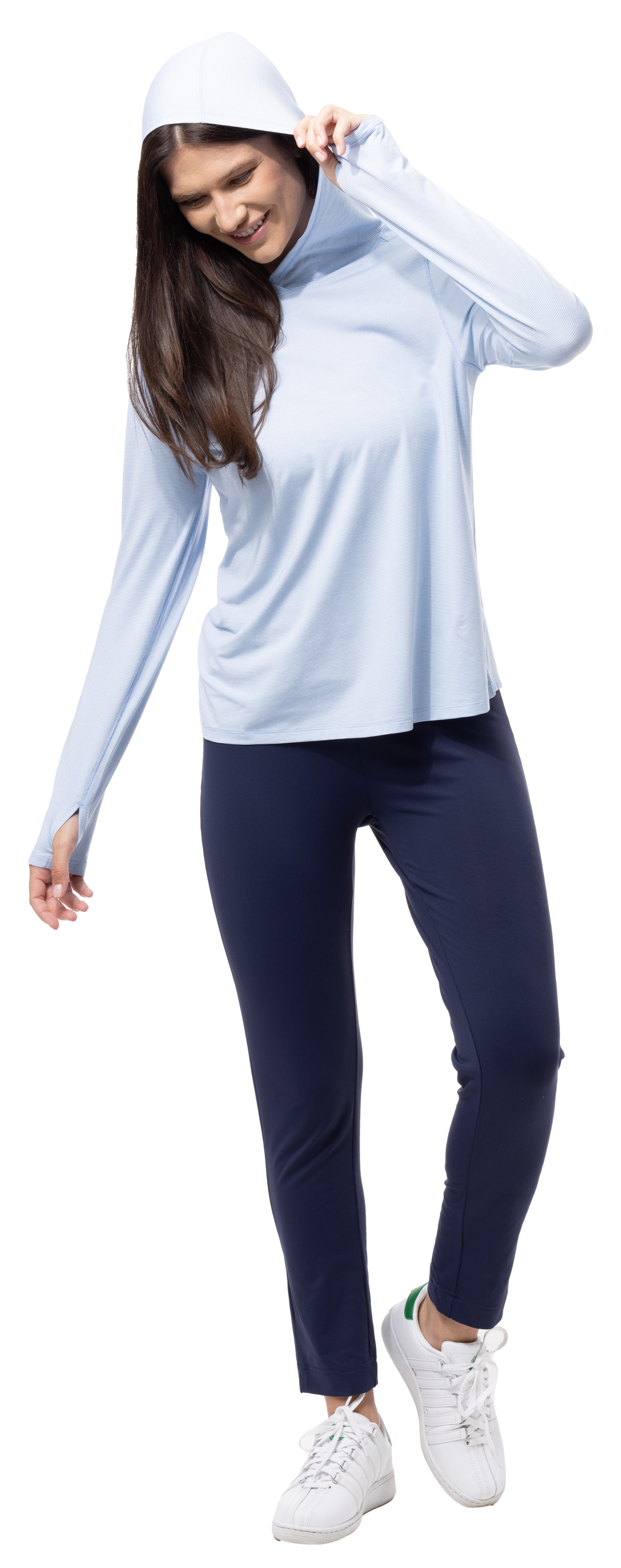 SOLTEK ICE STRIPE HOODIE. MALIBU BLUE. 900451MM - SanSoleil