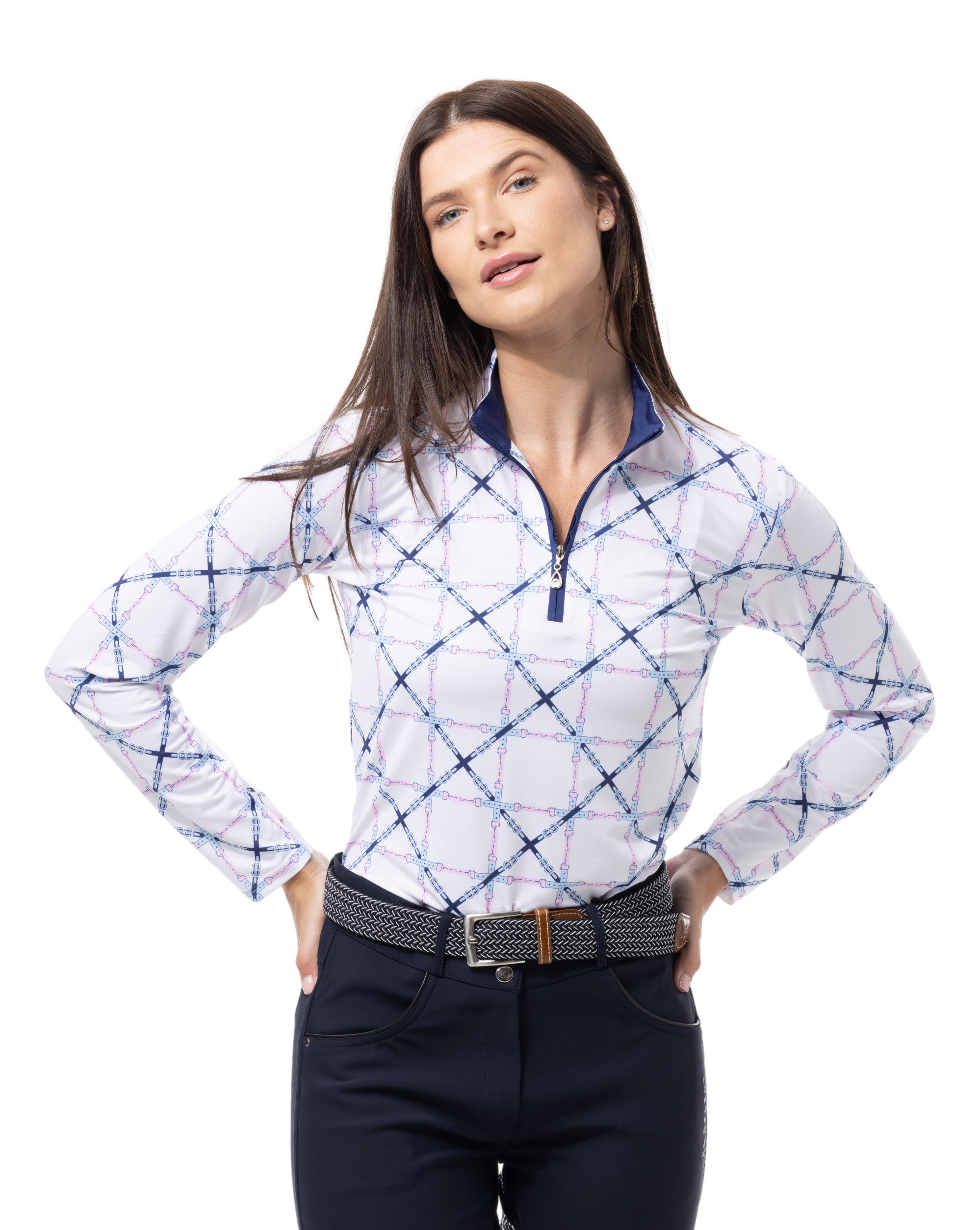 SOLCOOL PRINT MOCK. BELTWAY-NAVY. 900463 - SanSoleil