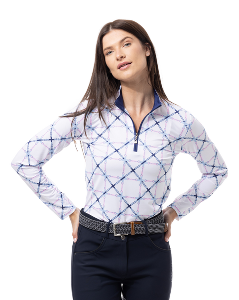 SOLCOOL PRINT MOCK. BELTWAY-NAVY. 900463 - SanSoleil