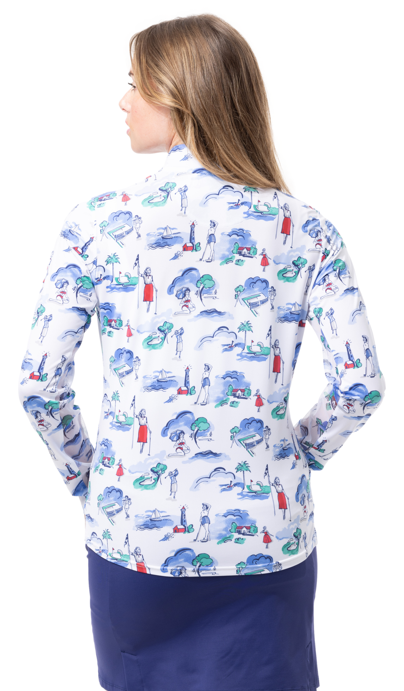 SOLCOOL PRINT MOCK. CLUB LIFE. 900463 - SanSoleil