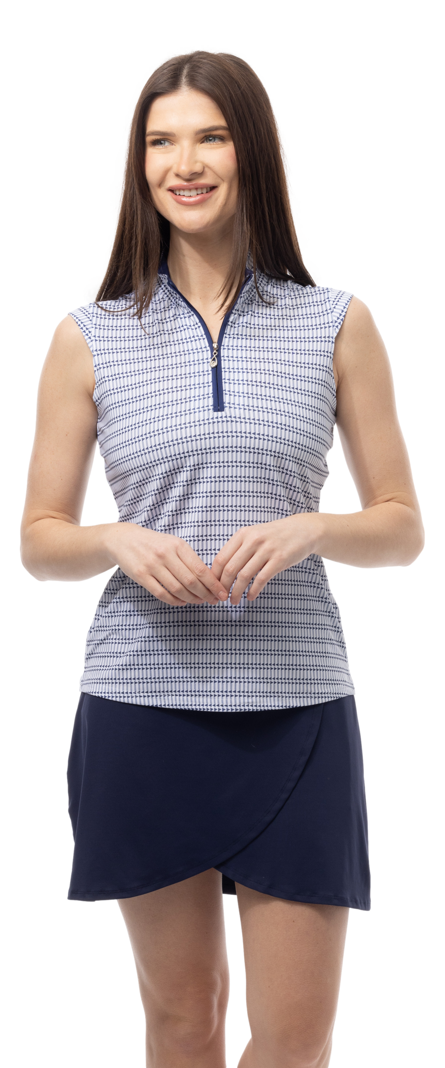 SOLCOOL SLEEVELESS MOCK . MASTERMIND NAVY. 900471 - SanSoleil