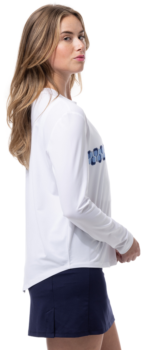 SUNGLOW RELAXED DROP-TAIL TEE. PADDYWACK. 900479 - SanSoleil