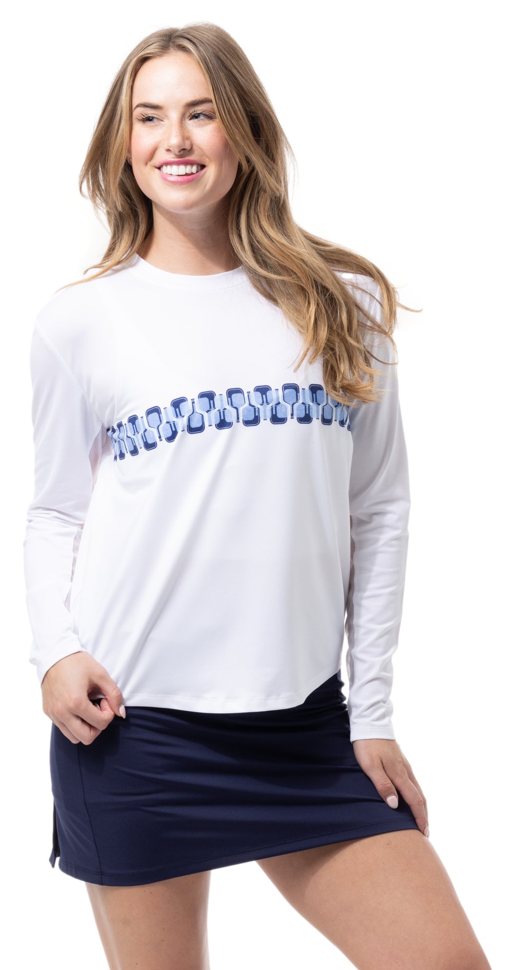 SUNGLOW RELAXED DROP-TAIL TEE. PADDYWACK. 900479 - SanSoleil