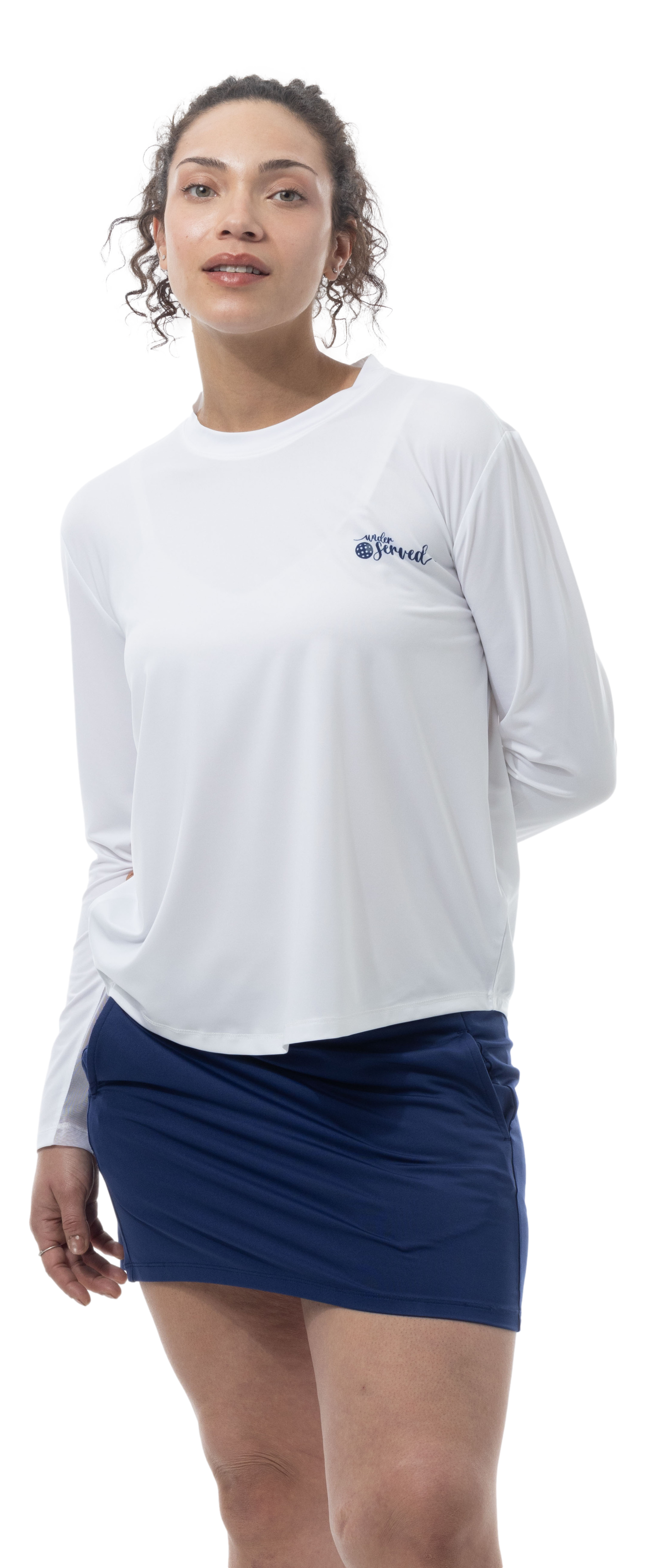 SUNGLOW RELAXED DROP-TAIL TEE. UNDERSERVED AGAIN. 900479 - SanSoleil