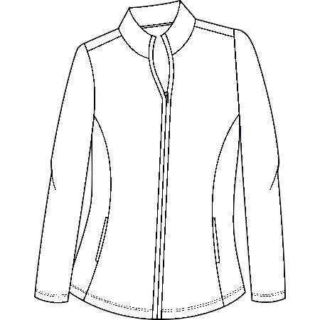 SOLLAYER DOUBLE ZIP JACKET. WHITE. 900513 - SanSoleil