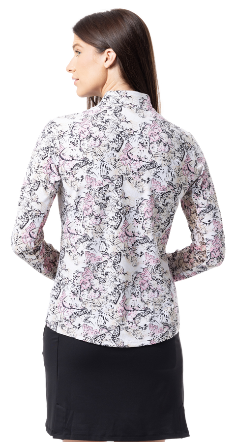 SOLTEK LUX LONG-SLEEVE PRINT MOCK. FLYTE. 900621 - SanSoleil
