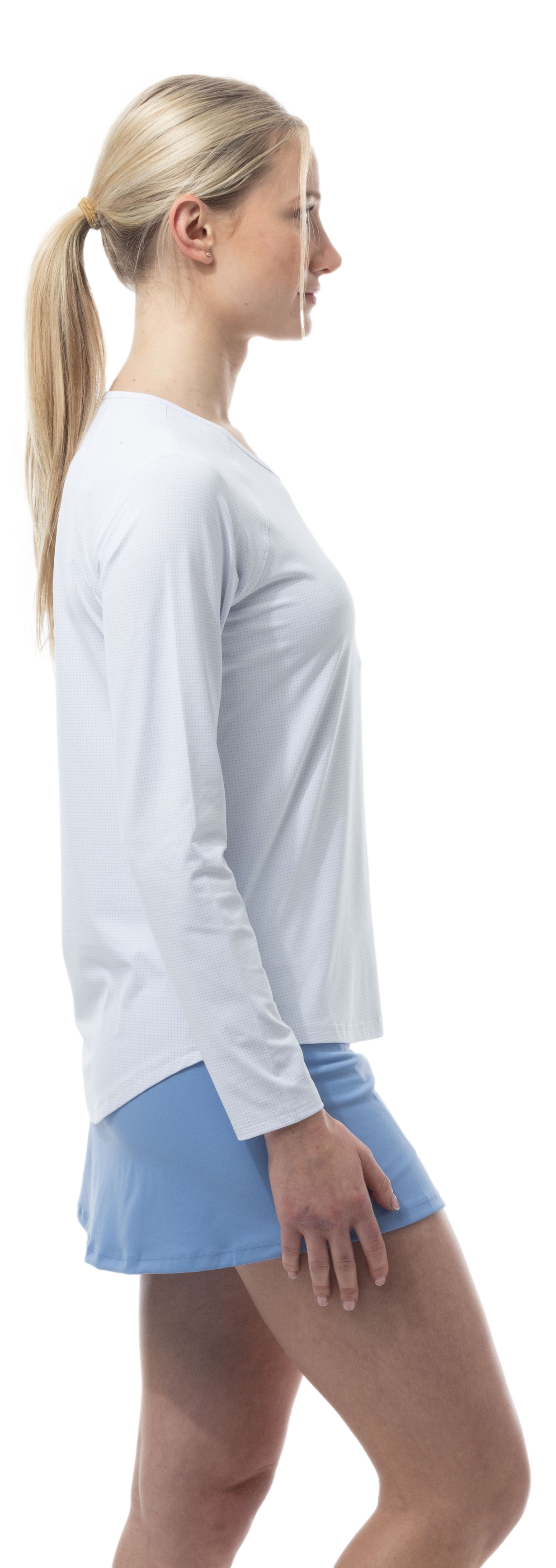 SOLAIR COOL ULTRA-MESH ACTIVE TOP. WHITE COASTAL. DOT 900624D - SanSoleil