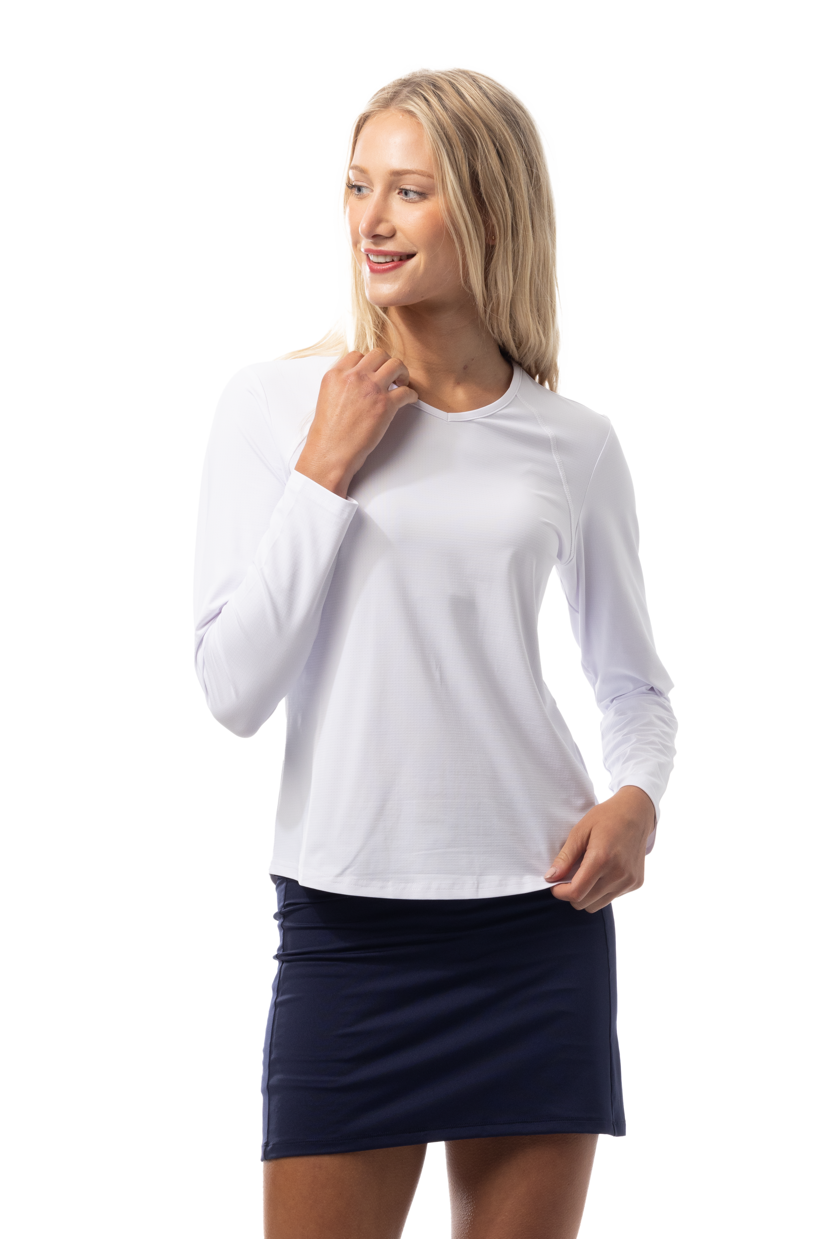 SANSOLEIL COOL ULTRA-MESH ACTIVE TOP. WHITE. 900624S - SanSoleil
