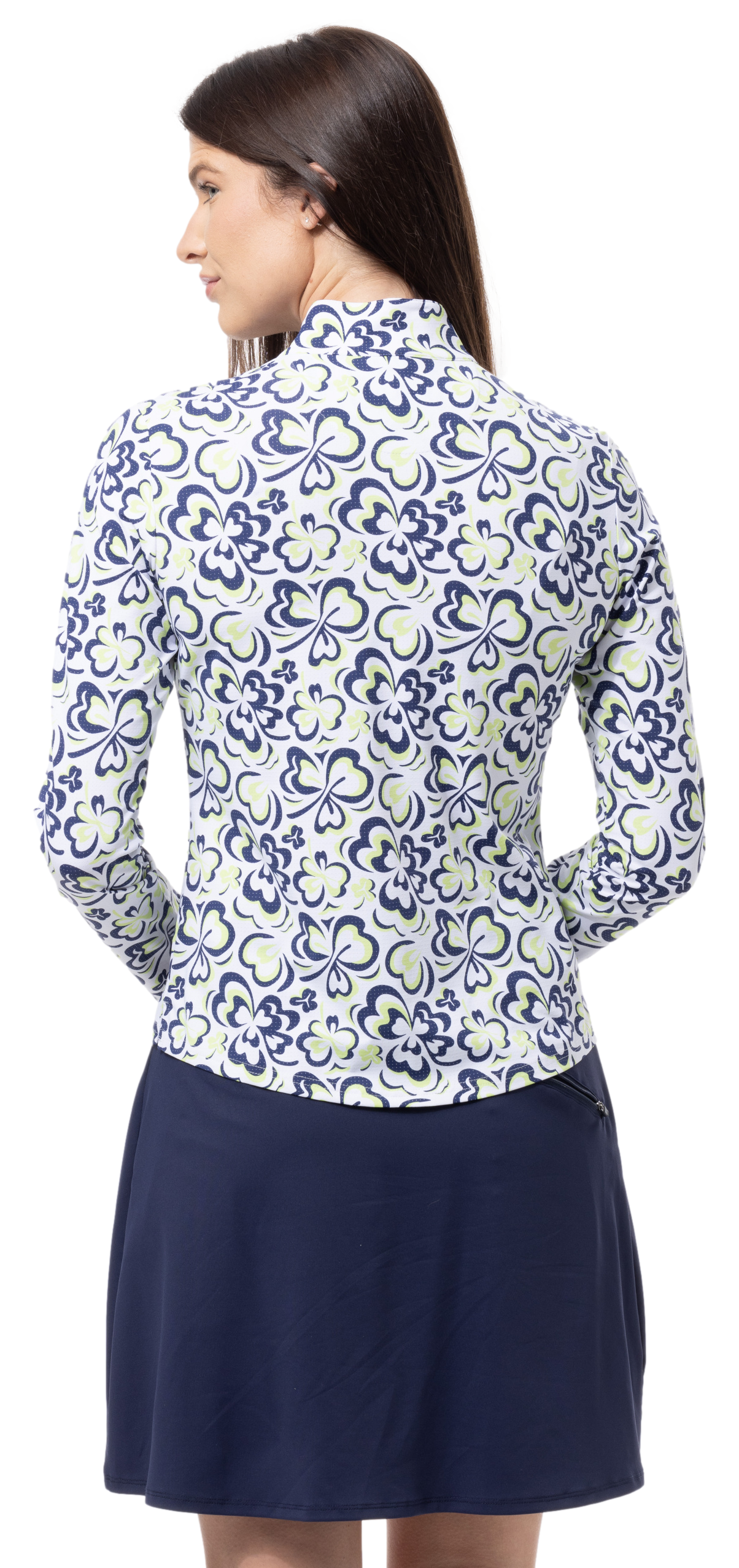 SOLAIR COOL ULTRA-MESH ZIP MOCK. SHAMMY. 900653 - SanSoleil