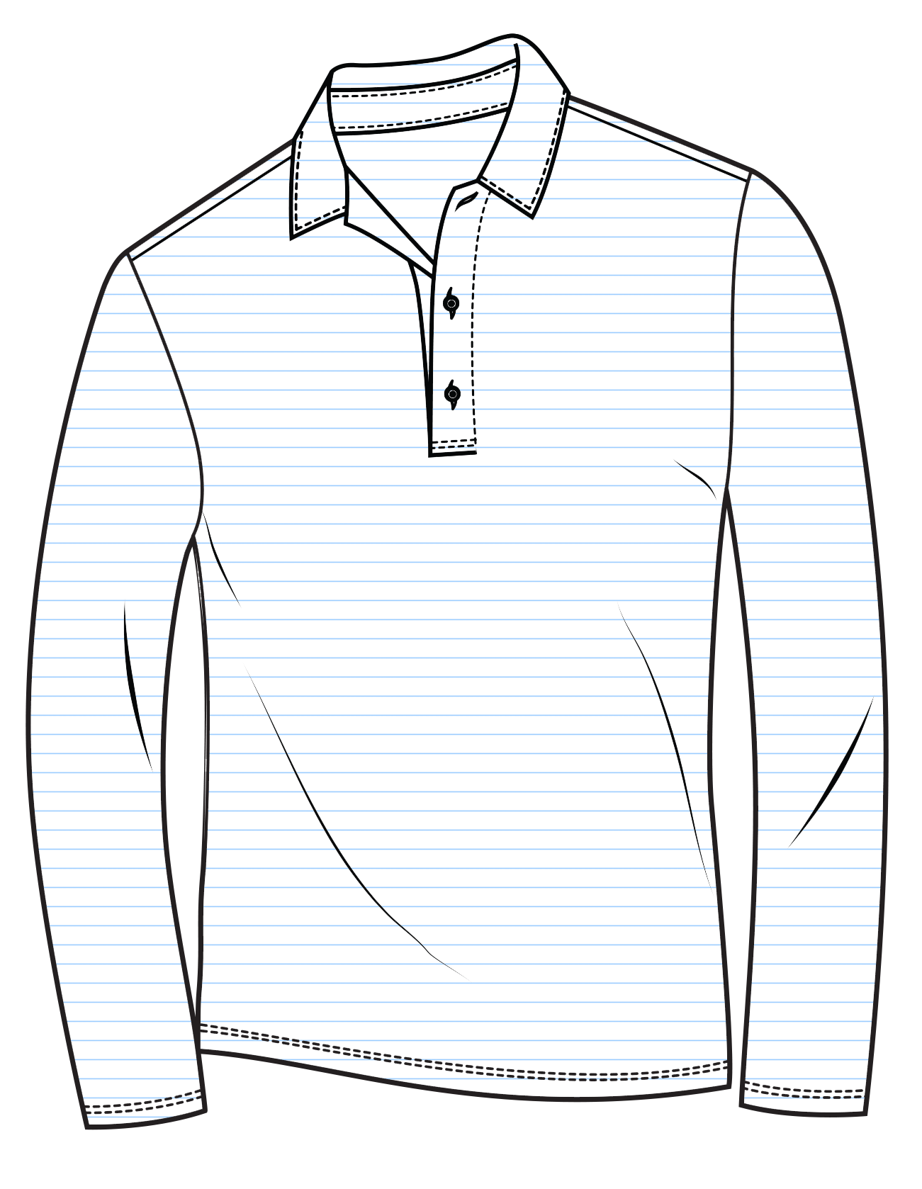 SANSOLEIL'S MEN'S SOLAIR LONG SLEEVE POLO. WHITE COASTAL. STRIPE. 900841S - SanSoleil