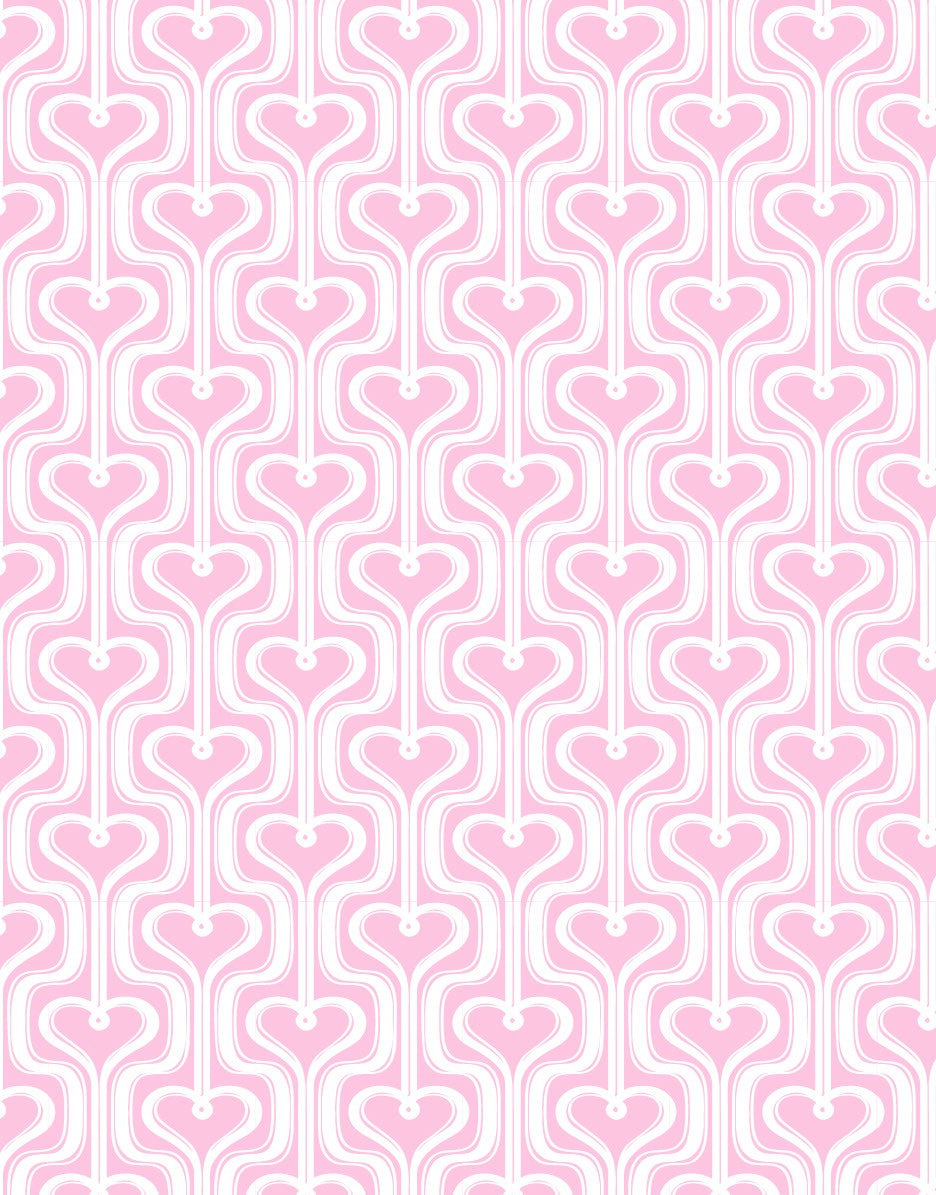 SANSOLEIL 1/4 ZIP PRINT MOCK. HEARTSTRINGS. PINK. 900621 - SanSoleil