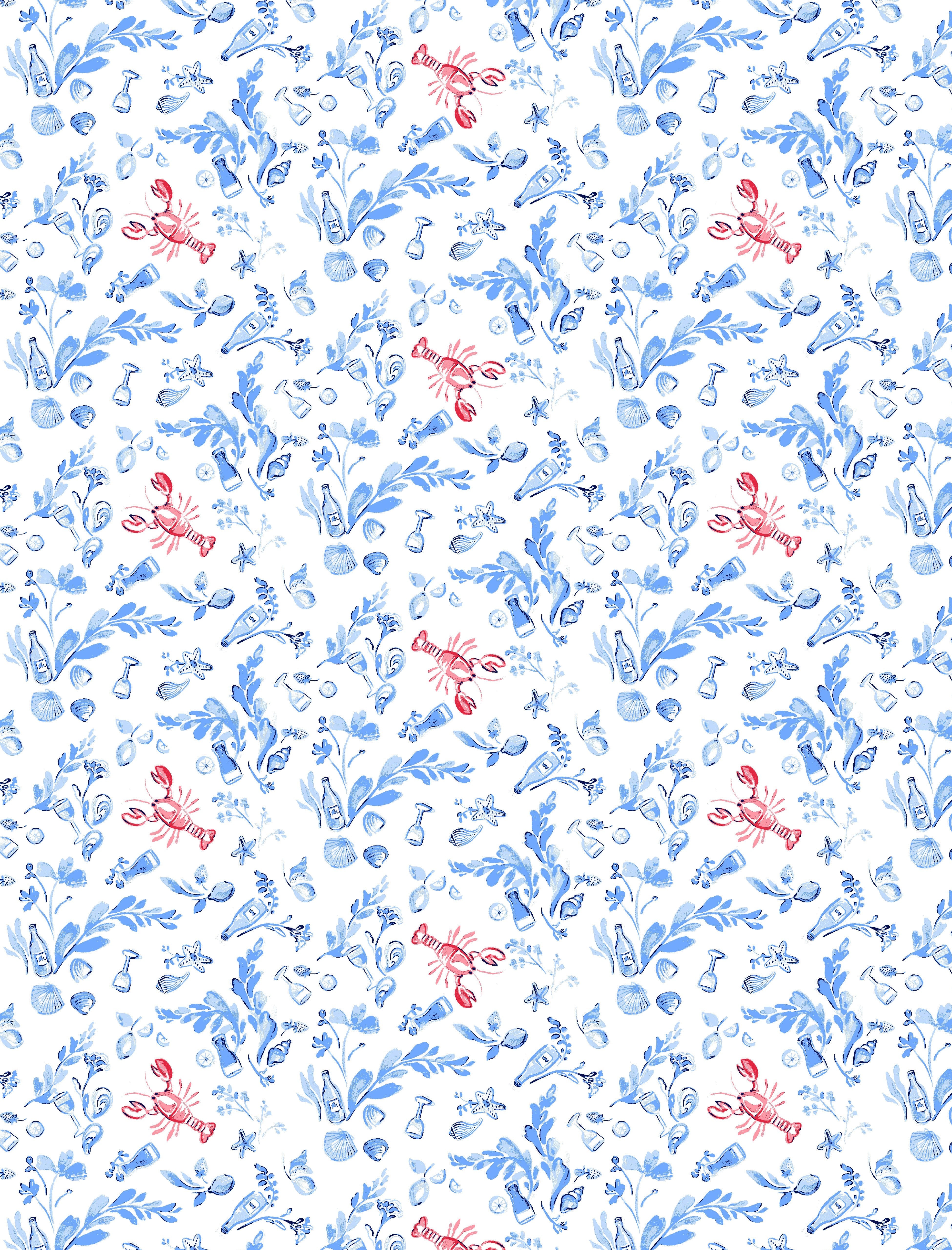 SANSOLEIL SOLCOOL PRINT 1/4 ZIP MOCK. LOBSTER POT. 900463 - SanSoleil