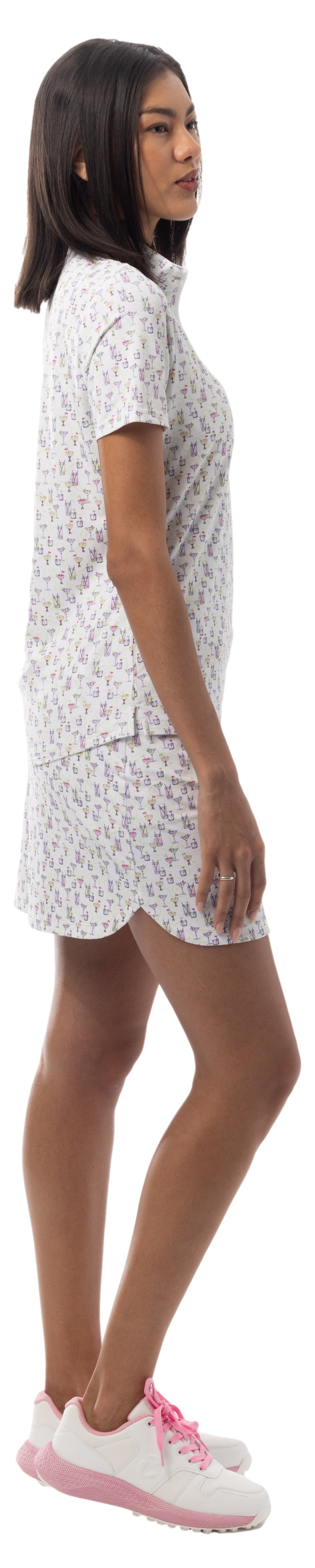 SANSOLEIL 17" GOLF SKORT. CADDY COOLER. MULTI. 900225 - SanSoleil