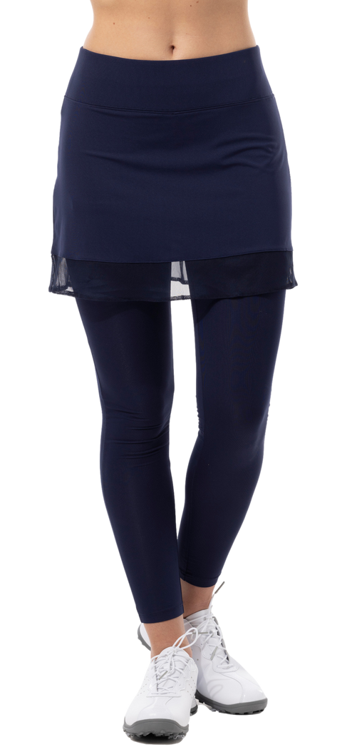 SOLCOOL ANKLE LEGGING W/SKORTI. INK. 900224