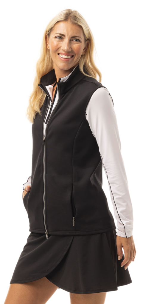 SolLayer ZIP VEST. BLACK. 900512