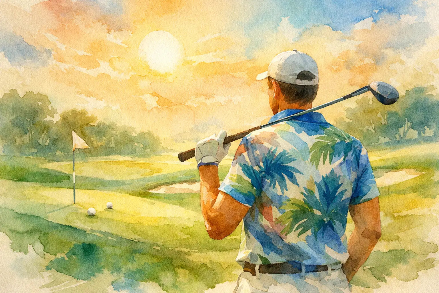 Printed Golf Polos That Perform in the Sun