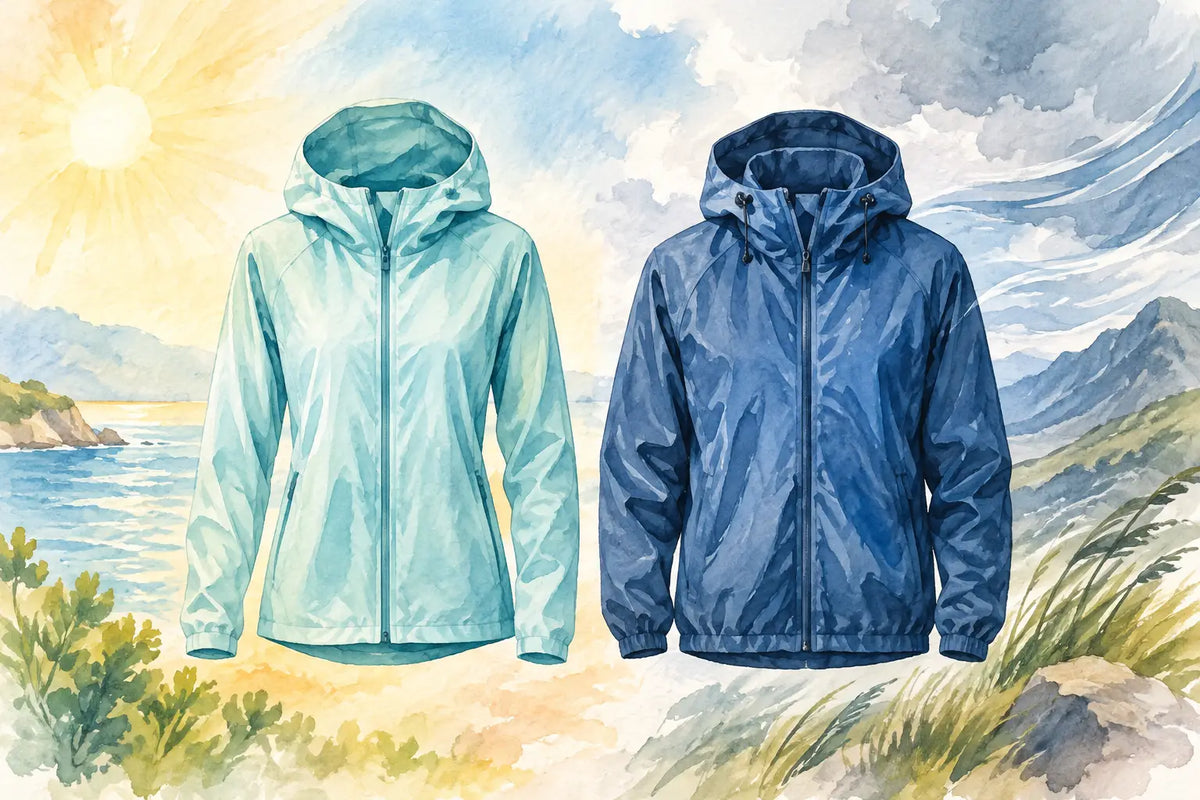 UPF Jackets Versus Windbreakers: Which to Wear?