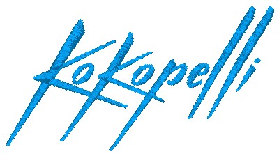 EMB. 4666.ALTO LAKES GOLF CLUB-KOKOPELLI FONT SIZE 2.50 X 1.35  [EMB COST BASED ON UNITS-SEE NOTES] - SanSoleil