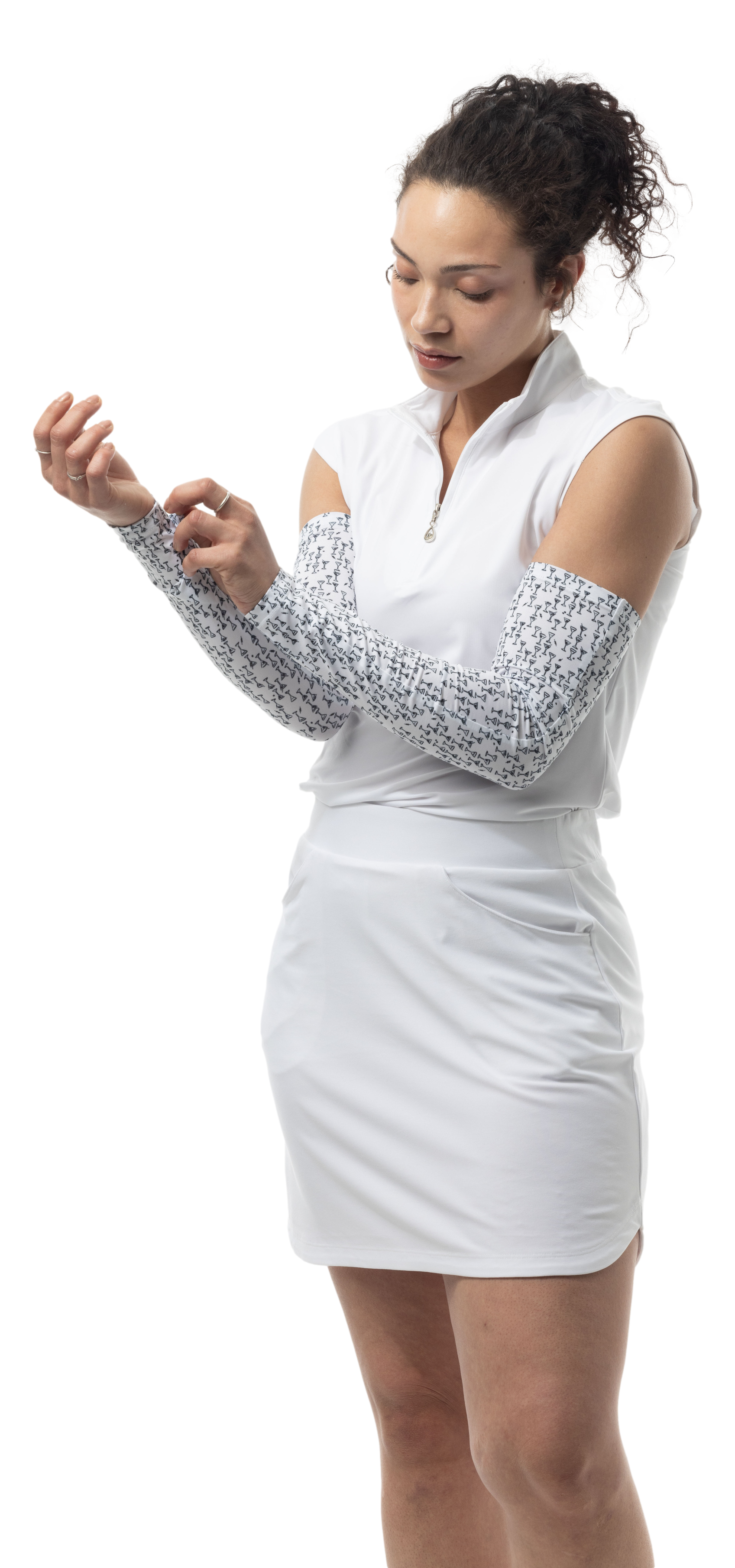 SUN-SLEEVES. SUN PROTECTIVE COOLING. DIRTY MAR. BLACK. 900015 - SanSoleil