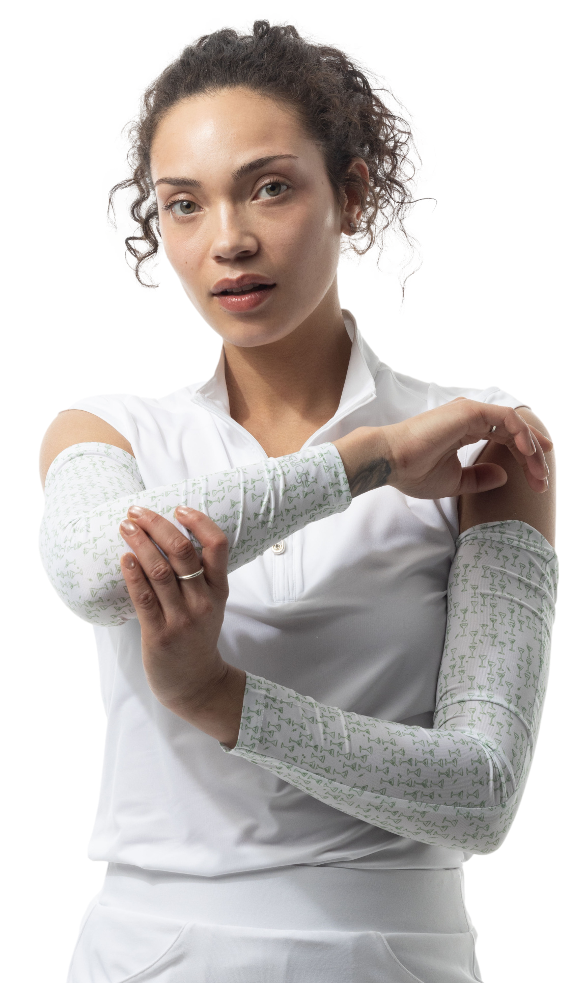 SUN-SLEEVES. SUN PROTECTIVE COOLING. DIRTY MAR GREEN. 900015 - SanSoleil