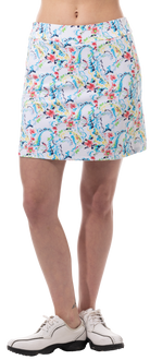 SOLSTYLE 17" GOLF SKIRT. CHANTILY MULTI. 900207P - SanSoleil