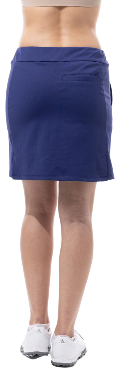 SOLSTYLE 17" GOLF SKIRT. NAVY. 900207S