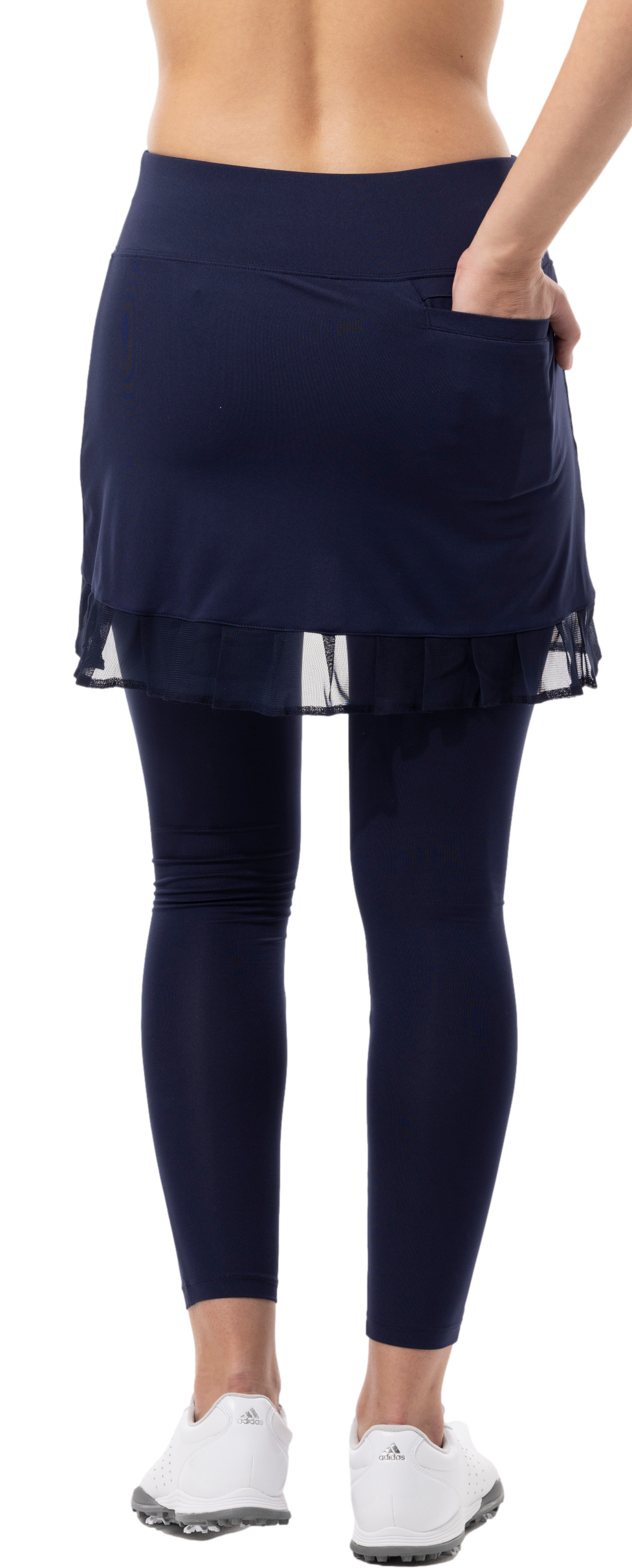 SOLCOOL ANKLE LEGGING with SKORTI. INK. 900224 - SanSoleil