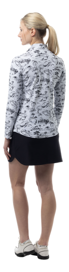 17" GOLF SKORT. BLACK. 900225S - SanSoleil