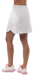 SANSOLEIL 17" GOLF SKORT. WHITE. 900225S - SanSoleil