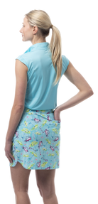 SANSOLEIL 17" GOLF SKORT. FLAGS AND BAGS. 900225 - SanSoleil