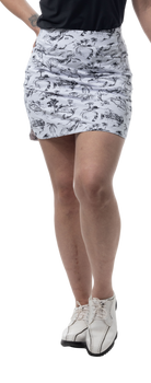 SANSOLEIL 17" GOLF SKORT. TOILE DE GOLF.  BLACK. 900225 - SanSoleil