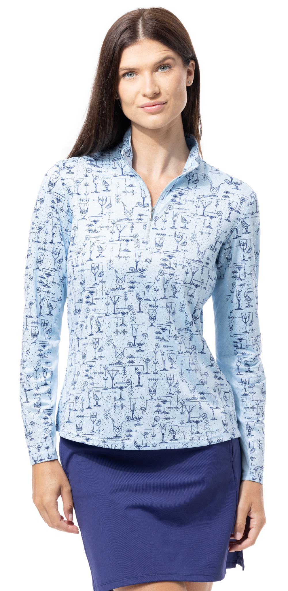 SOLSHINE MOCK. ETCHED. BLUE SILVER-900320