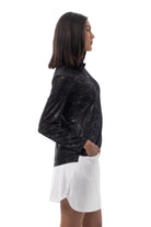 SOLSHINE FOIL PRINT MOCK. SHIMMER. BLACK SLIVER 900320 - SanSoleil