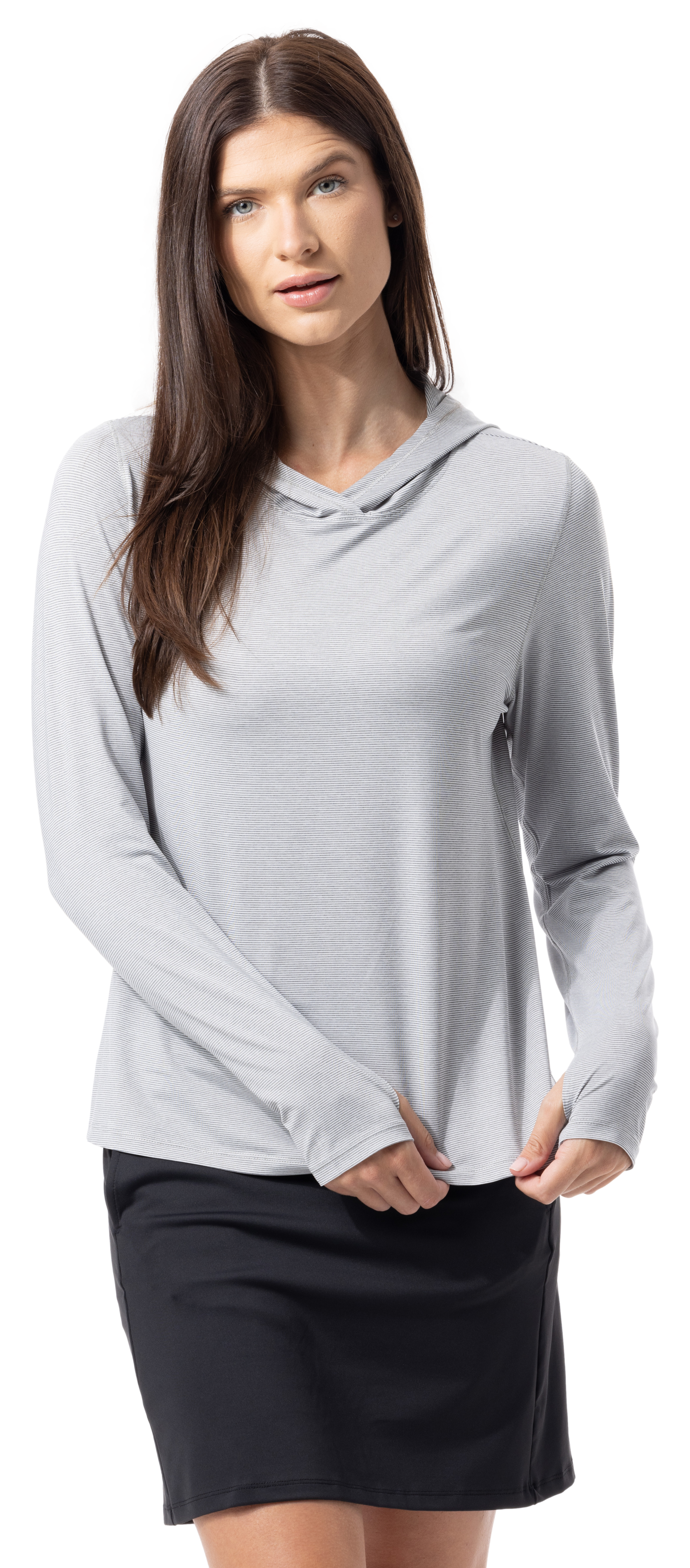SOLTEK ICE STRIPE HOODIE. Dove Gray. 900451MM