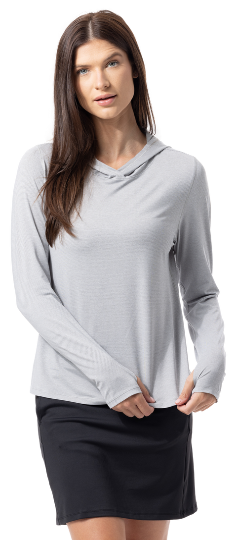 SOLTEK ICE STRIPE HOODIE. Dove Gray. 900451MM